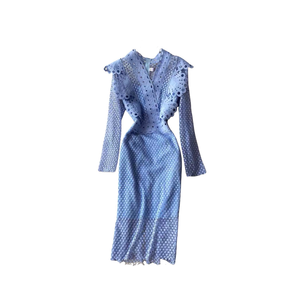 Antonella Dress (Blue)